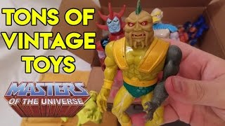 VINTAGE ACTION FIGURE UNBOXING! MOTU, Black Star, Sega Genesis \u0026 more! [Mailcall #4]