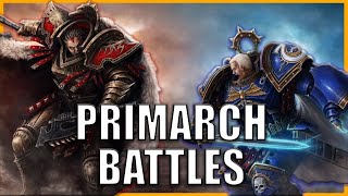 All the times the Primarchs FOUGHT each other in Warhammer 40k