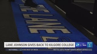 Lane Johnson still giving back to Kilgore College