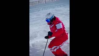 Pro skier Patrick Bätz & Nice mogul skiing technique!!!❄️⛷👍