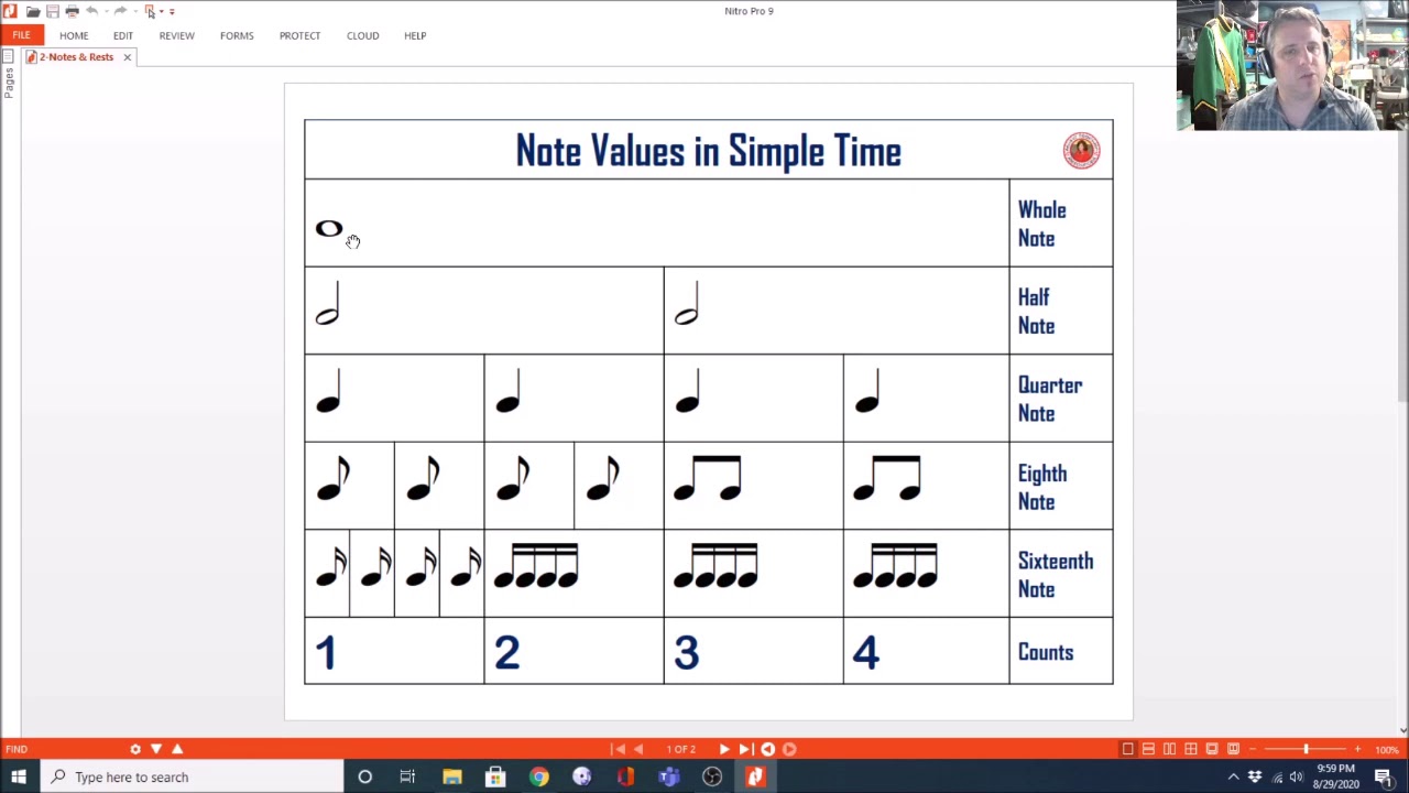 2 Notes Rests Youtube
