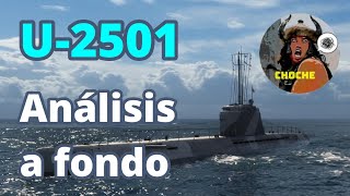 U-2501   Análisis Completo - Submarino Alemán de Línea - Sigilo, batería, torpedos más largos