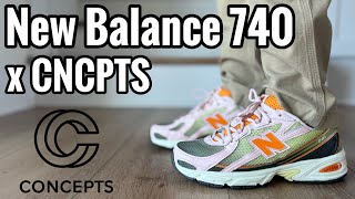 New Balance 740 x Concepts “Saignee” Review \u0026 On Feet