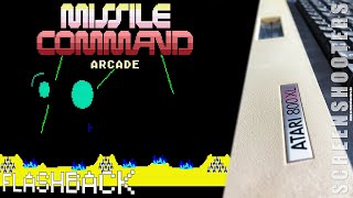 [ Flashback ] Missile Command Arcade (2024) - Atari 800 (VBXE)
