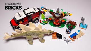 Lego Jurassic World Chaos Theory 76965 Stegosaurus Discovery Speed Build