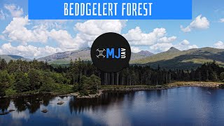 Beddgelert Forest - Views of Snowdonia - North Wales Drone Footage - DJI Mavic Mini