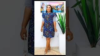 Lastest Ankara short gown styles for 2024 #fashion #fashionstyle #style #asoebistyles