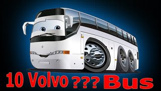 10 White Volvo "Bus Horn" Sound Variations in 38 seconds