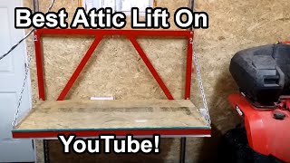 Garage Attic Lift Construction