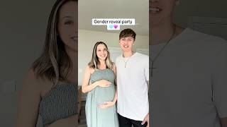 Our gender reveal party!