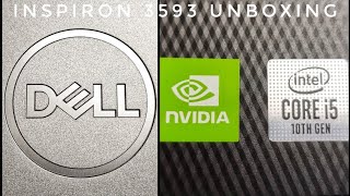 Dell Inspiron 3593 : Unboxing and Quick Overview | Intel i5 10th gen + NVIDIA MX 230 2GB | 1TB+256GB