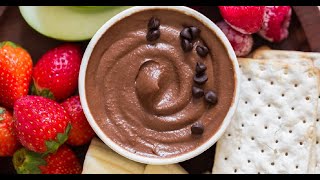 Chocolate Hummus Aka Dessert Hummus