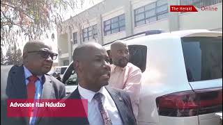 Dr Phillip Chiyangwa speaks after appearing before the Harare  Commission of Inquiry