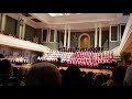 lovely evening ncc combined choirs 2018 2019