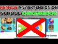How to disable any school extension (easy)
