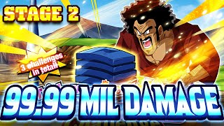 HERCULE TILE BREAKING CHALLENGE STAGE 2! HOW TO DO 99.99 MILLION DAMAGE! (Dokkan Battle)