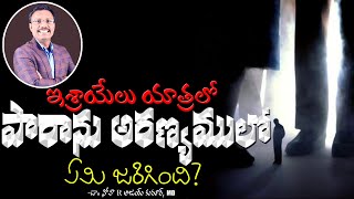 ఇశ్రాయేలు యాత్రలో పారాను అరణ్యములో ఏమి జరిగింది? || Wilderness Of Paran || Dr. Noah