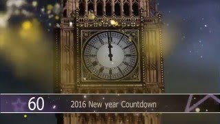 2016 New year countdown for Djs vjs and events party visuals and