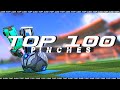 ROCKET LEAGUE TOP 100 PINCHES (TRIPLE PINCH?! BALL GOES BRR ZOOM ZOOM 😲)