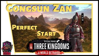 Total War: Three Kingdoms - A World Betrayed - Gongsun Zan - PERFECT START!