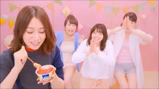 乃木坂46　西野七瀬＋桜井玲香さん…明治エッセルスーパーカップ CM？（食レポ編？①）　　　　　commercials in Japan