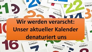 Gregorianischer Kalender VS. Naturkalender #Kalender #bewusst werden #Aufwachen