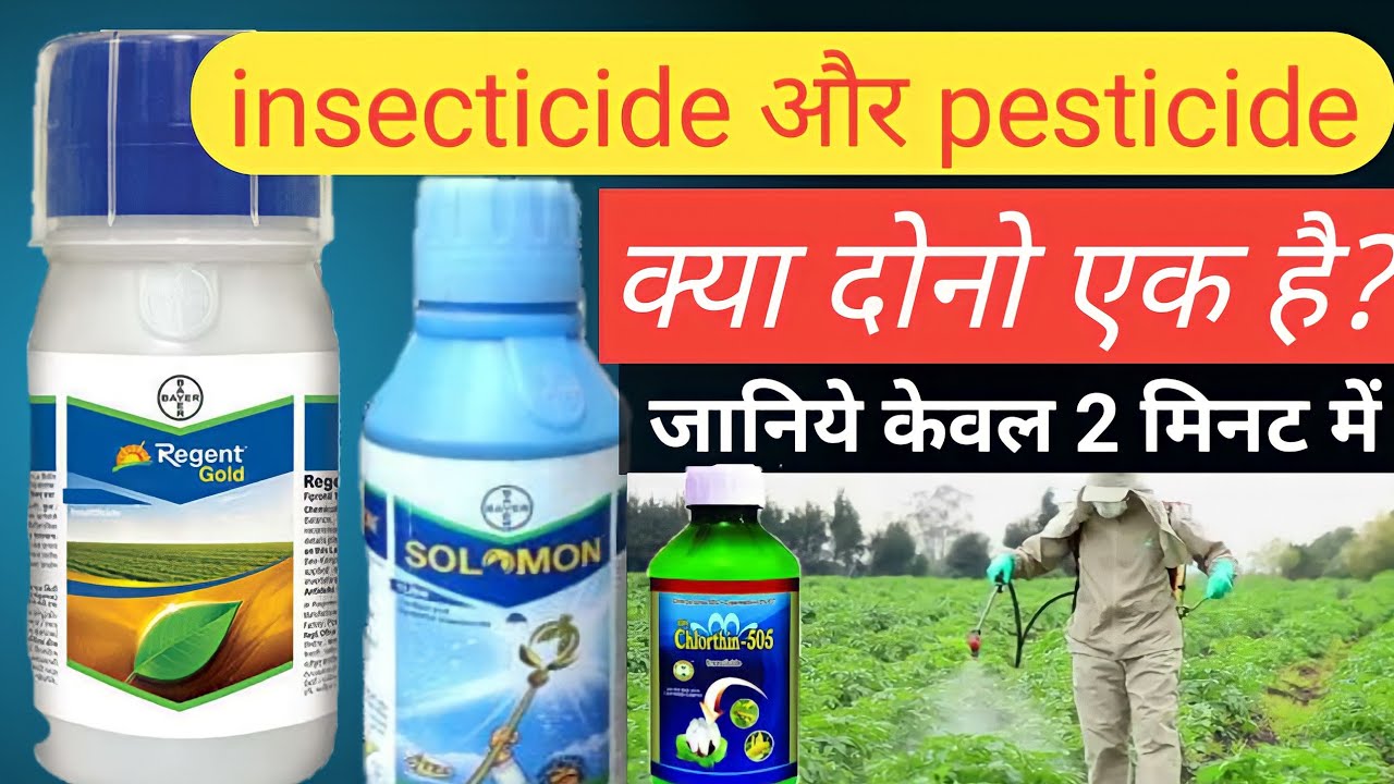 क्या Insecticide और Pesticide दोनो एक है Ll Insecticide And Pesticides ...