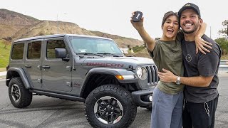 SURPRISING MY GIRLFRIEND WITH HER DREAM CAR!!