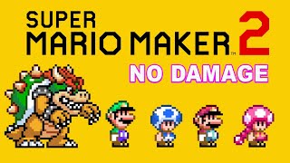 Super Mario Maker 2 Full Game (No Damage)