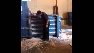 Watch how we bail shredded paper