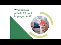 What is infra-patella fat pad impingement?