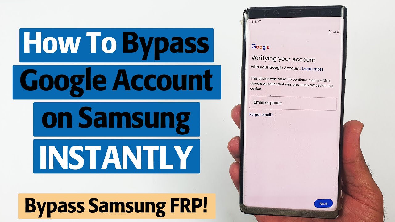 What Is FRP | How To Bypass Google Account Verification After Reset On ...