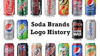 Soda Brands Logo History
