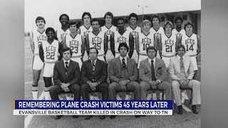 Remembering plane crash victims 45 years later