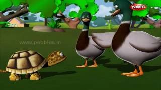 Tortoise and Geese | 3D Panchatantra Tales in Marathi | 3D Moral Stories in Marathi