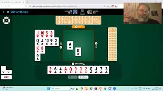 5 hands against a top bridge player (Marcel Winkel) 8th February 2025