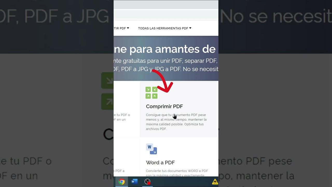 COMO COMPRIMIR UN ARCHIVO PDF SIN INSTALAR PROGRAMAS - YouTube