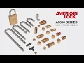 American Lock A3650 Series Key-Retaining Feature