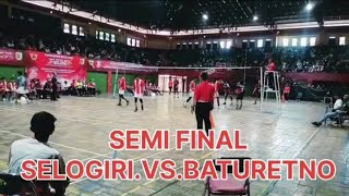 TIMBANGANE NGOPO:SEMI FINAL SELOGIRI.VS.BATURETNO