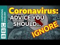 Coronavirus: Health myths you should ignore