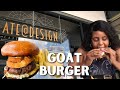 SPICY GOAT BURGER REVIEW | ATE@DESIGN GABORONE | BOTSWANA VLOG