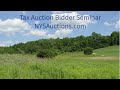 Tax Foreclosure Auction Bidder Seminar from NYSauctions.com