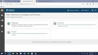 Student Self Service Training for Advisors