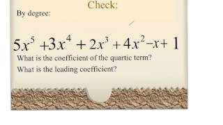 7 1 classifying polynomials