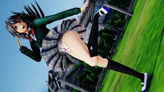 【ＭＭＤ】放課後ストライド　榛名　ＪＫ制服【Ray-MMD1.52　ぱんつ注意】