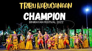 BINIRAYAN FESTIVAL 2022 CHAMPION | MALAY-ATI COMPETITION TRIBU KABUGANAAN - BARBAZA #binirayan2022