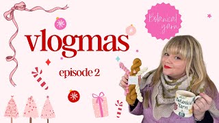 Botanical Yarn Knitting Crafting Vlogmas 2024 - Episode 2 - Yarn Advent Calendar Days 2 - 4