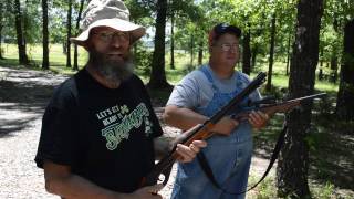 Red Rider BB gun vs. Thompson Machine Integrally Suppressed CZ 455