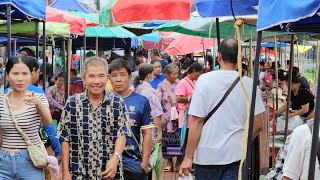 ตลาดนัดไทย​ ลาว​ อ.ท่าอุเทน​  ทุกวัน​จันทร์​กับพฤหัส​ แนวกินหลาย