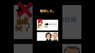 物理の未解決問題「ネコひねり問題」 #数学　＃shorts